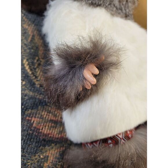 Collectible Memeluck Fur Porcelain Doll with Original Tags - Picture 6 of 11